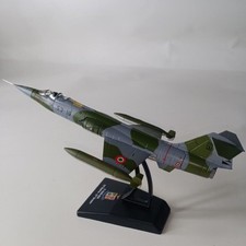 1:100 Diecast Militärmodell Italy Lockheed F-104S ASA Starfighter Kampfflugzeug