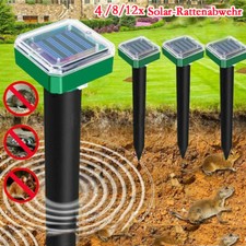 4/12er Solar Maulwurfschreck