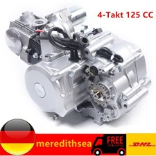 125ccm 4 Takt Benzin Motor für Dirtbike Pitbike, 125cc Motor Elektrischer Start