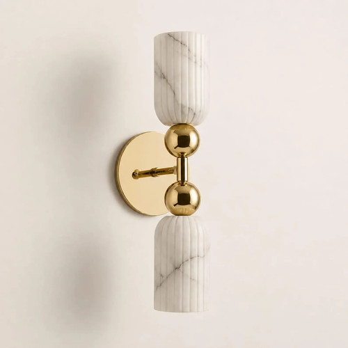 Moderne messing alabaster - moderne,