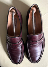 Herren Halbschuhe  GRAVATI  Größe 8,5 rot braun