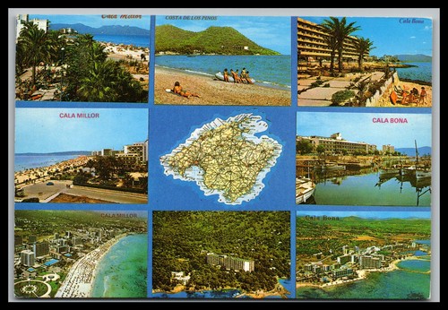 Ansichtskarte cala millor - cala,