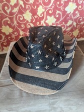 Westernhut Stroh Cowboy Strohhut Westernstyle Country Einheitsgröße