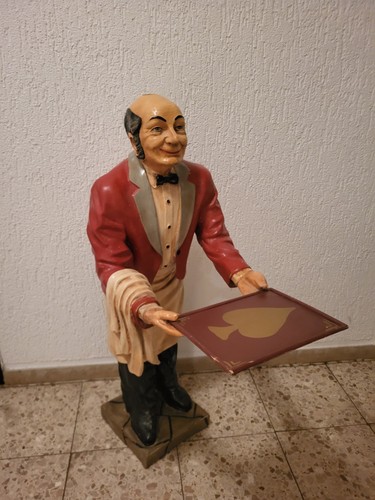 Nostalgischer butler figur - nostalgischer,
