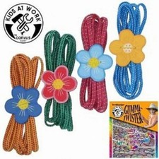 Gummi-Twist bunt sortiert Lieferung enthält ein Springseil, die Farbe ist nic...