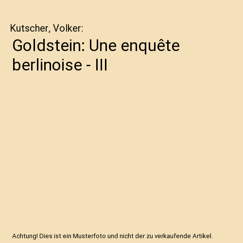 Goldstein une enquête - une,