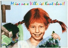 AK Inger Nilsson, Pippi Langstrumpf "Meine Villa Kunterbunt"  80/90er