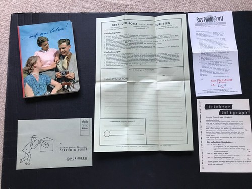 Foto porst katalog 1953 - porst,