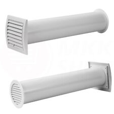 Mauerkasten Wetterschutz Ø 100 125 150 mm Rohr Zu Ab Luft Regel Gitter