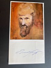 ERNST FUCHS  († 2015) signed original  Bildkarte 13x23 Autogramm