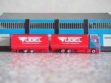 Herpa 1:87 - 793130 - Scania CS 20 HD 5-achs Volumenplanenhängerzug - "Vögel"