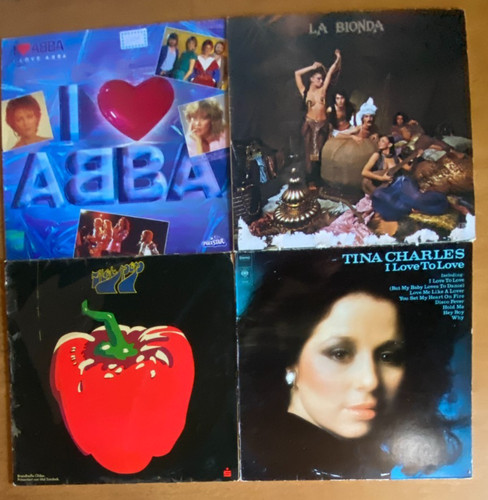 Disco abba bionda - lp,