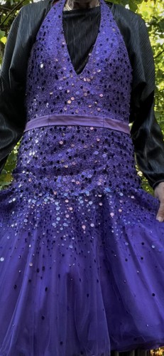 Damen tanzkleid 40 lila - tanzkleid,