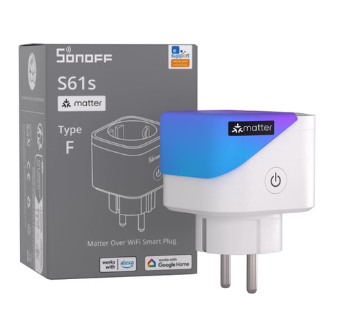 Sonoff s61s matter smart plug - smart,