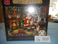 Puzzle / Deco Puzzle " Santa`s