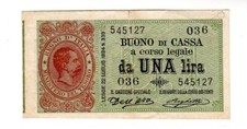 Italien ITALY ITALIA Banknote