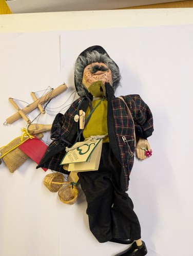 Alte marionette aus holz alter - alte,