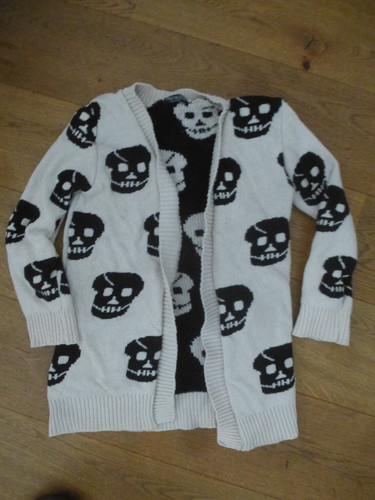 Damen frauen totenkopf print - damen,