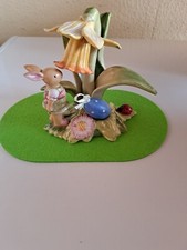 Villeroy Boch Ostern Bunny  Family Hasenmädchen mit Narzisse Osterei  Rarität !!
