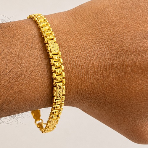 22 kt gelbgold - &,