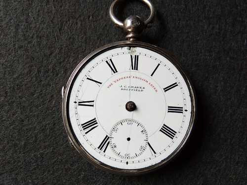 Spindeltaschenuhr silber - spindeltaschenuhr,