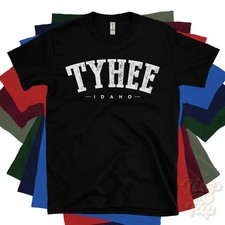 TYHEE IDAHO T-SHIRT Chubbuck Bannock USA Retro Uni-Stil Heimatstadt Geschenkidee