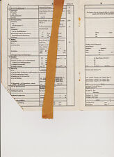 HEINKEL Kabine 154 1957 Kfz-Brief Oldtimer Pappbrief