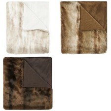 Decke Kodiak Kuscheldecke Felloptik Pelzoptik kuschelig pflegeleicht 130 x 150 c