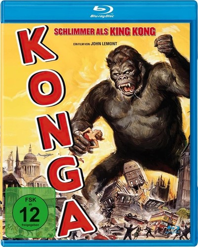 Konga blu ray neu ovp - konga, (1961)[blu-ray/neu/ovp]