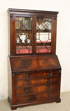 Schrank antik Flammenmahagoni