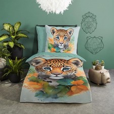 Bettwäsche Tigerbaby mint