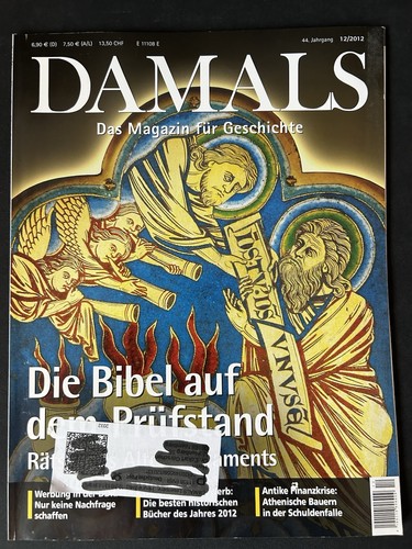 Damals 2012 die bibel - damals, 12