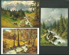 Lot of 3 Different Frameable