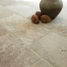 1 Musterstück DIN  Travertin