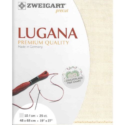 Zählstoff lugana zweigart - lugana,