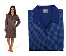 Damen Satin Nachthemd
