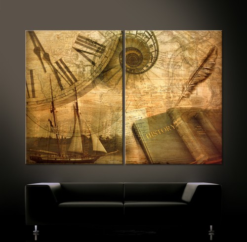 History abstrakt leinwand bild - history,