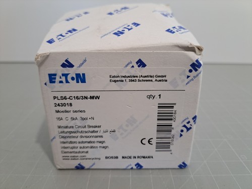 Eaton pls6 c16 mw - eaton, pls6-c16/3n-mw