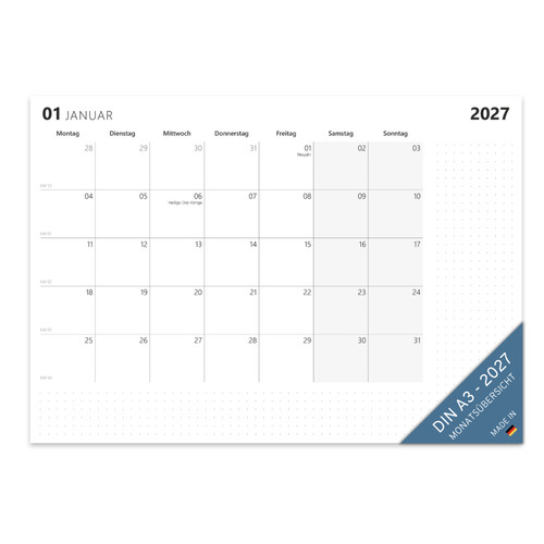 Puk kalender block - puk,