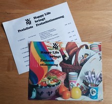 Altes Prospekt incl. Preisliste WMF Happy Life
