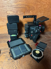 RED DSMC2- Helium 8K camera set (v-locks,cmonitor, mounts, etc)