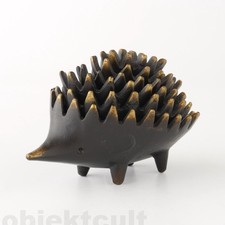 Walter Bosse Igel vintage Aschenbecher Schalen Bronzefigur Ascher 6er Set 1960er