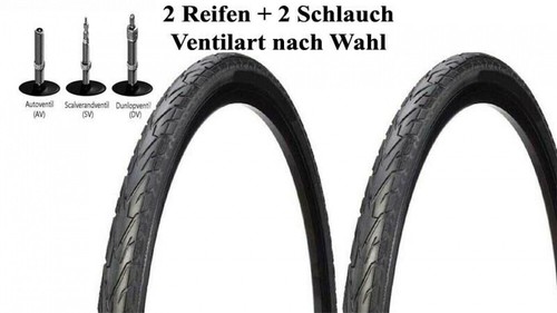 Zoll fahrrad reifen - 2x,