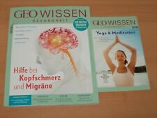 GEO WISSEN GESUNDHEIT Nr. 15 "Hilfe bei Kopfschmerzen und Migräne" + DVD165 Min.