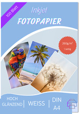 Fotopapier 100 Blatt DIN A4