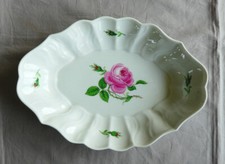 Meissner Porzellan Schale oval