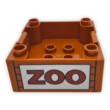 Lego Duplo Container Kiste Zoo