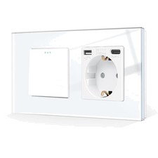 Lichtschalter, Steckdose, USB