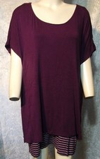 BONPRIX LILA DOPPELOPTIK