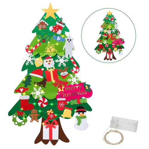 Filz weihnachtsbaum dekoration - weihnachtsbaum,